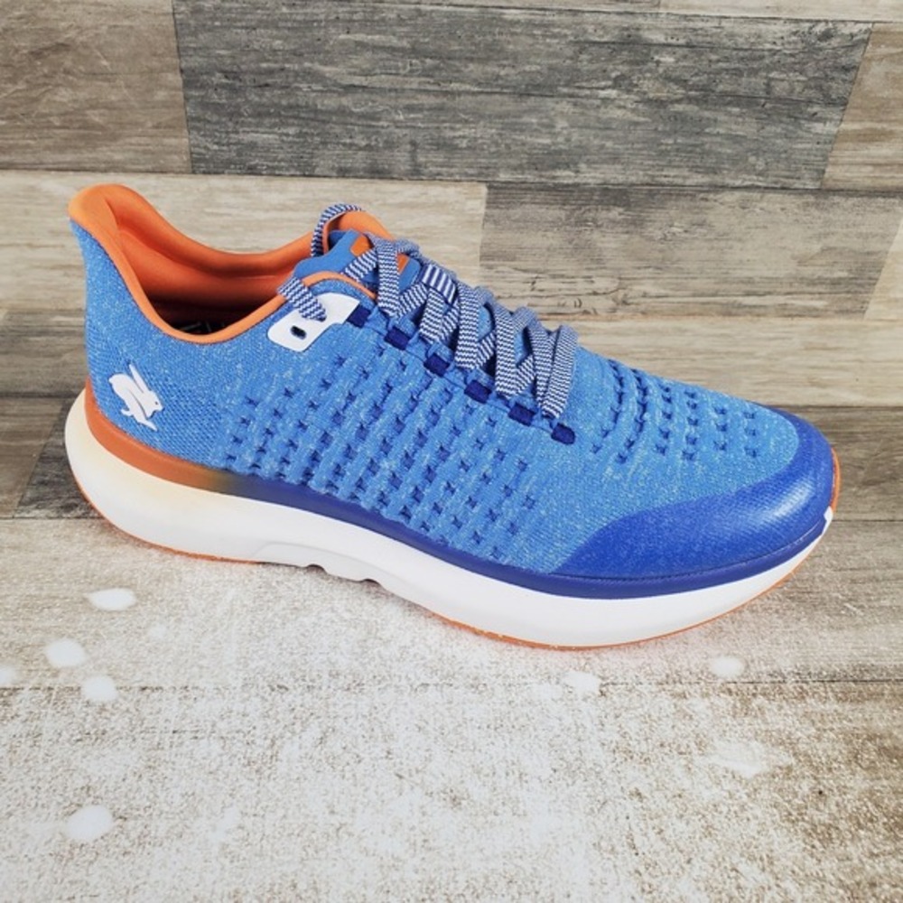 Rabbit Dream Chaser Shoes Womens Sz 8 Running‎ Blue Orange Lace-Up Sneakers